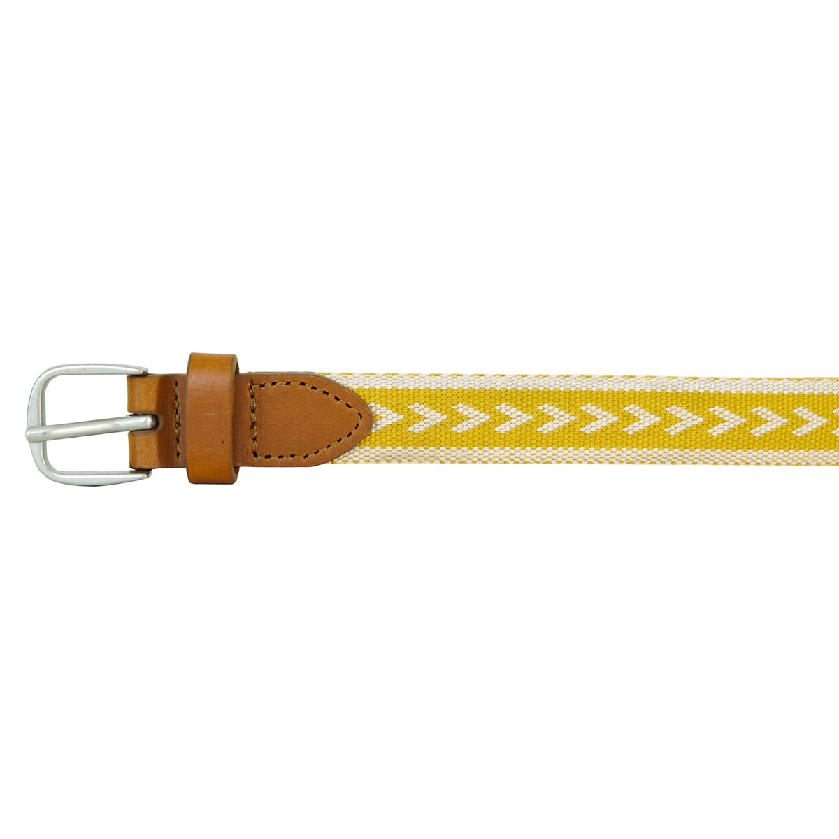Women's Cascade Woven Belt With Metal Buckle