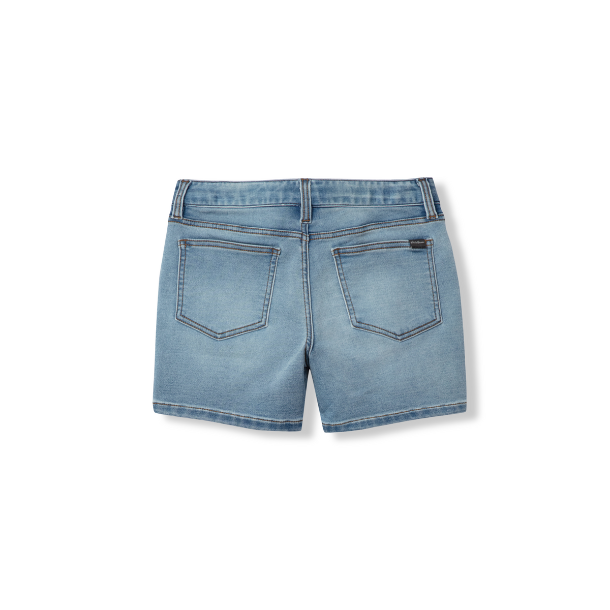 Girls Flex Knit Denim Shorts