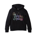 Girls Graphic Camp Fleece Hoodie