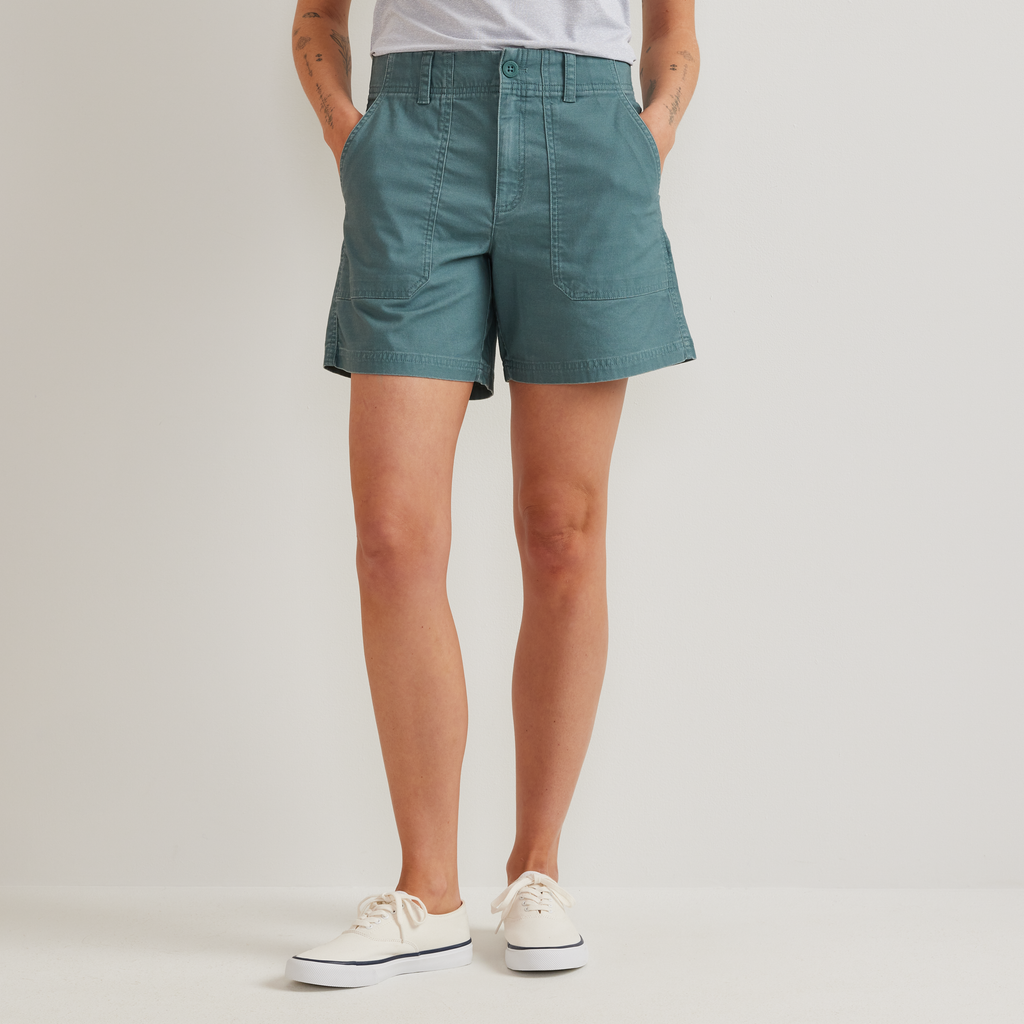 Women's Canvas Utility Shorts