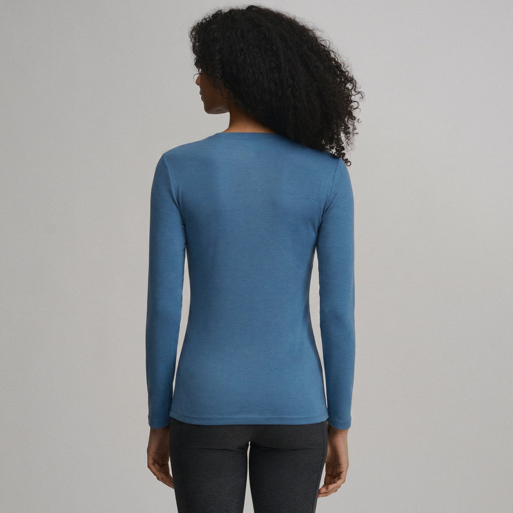 Women's Fav Long Sleeve Crew Neck Tee