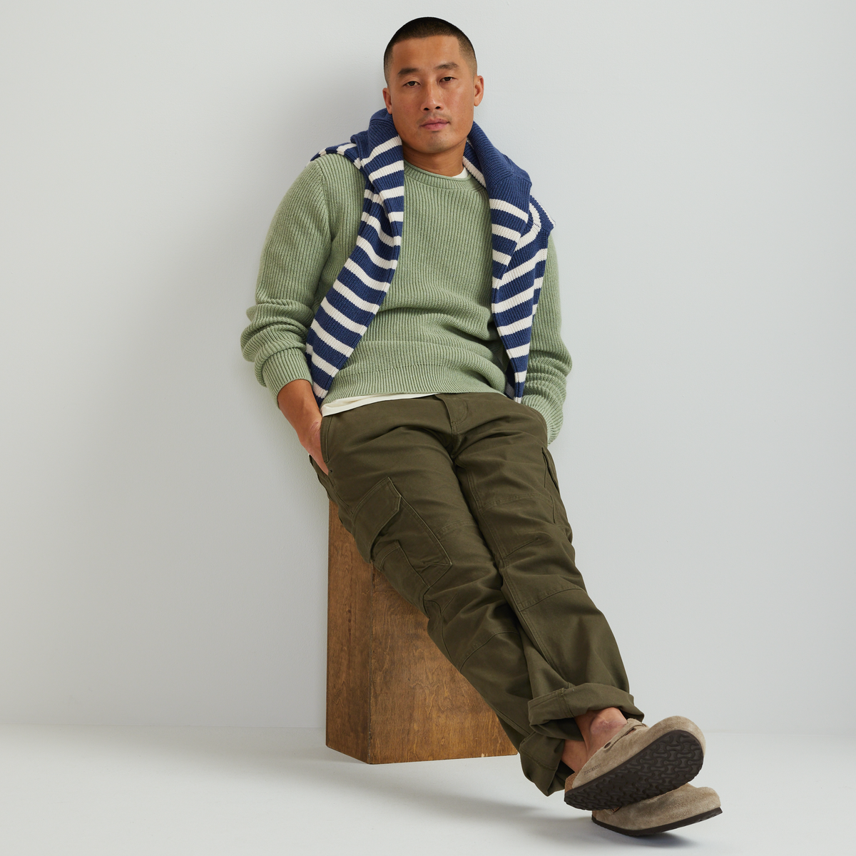 Men's Signature Roll Neck Sweater